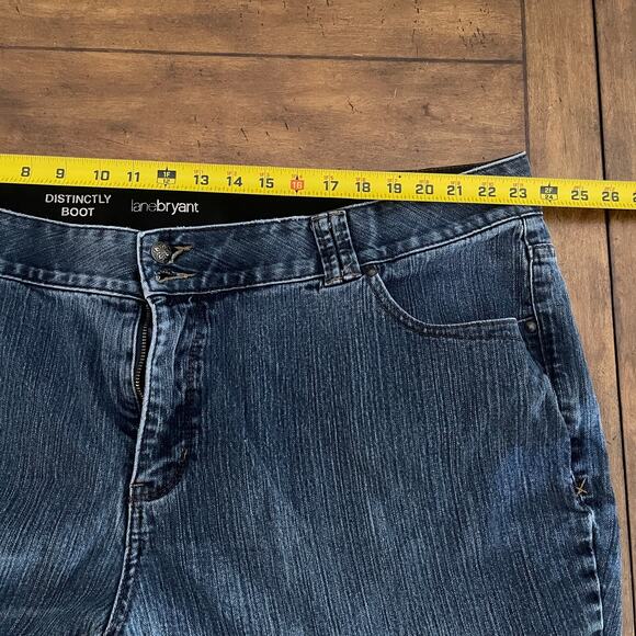 Lane Bryant Jeans Womens Sz 26 Denim Average Distintly Boot STRETCH A53 - Picture 7 of 10
